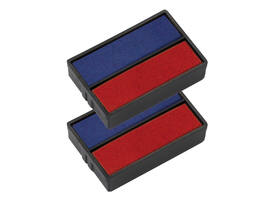 Stempelkussen Trodat Printy 6/4850 2 stuks blauw en rood