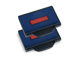 Stempelkussen Trodat Professional 6/53/2 2 stuks blauw en rood