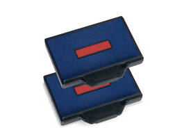 Stempelkussen Trodat Professional 6/56/2 2 stuks blauw en rood