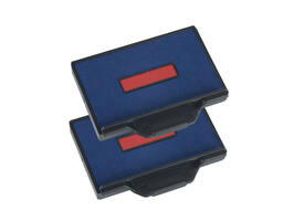 Stempelkussen Trodat Professional 6/56/2 2 stuks blauw en rood