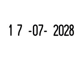 Datumstempel Trodat Printy 4820 cijfers