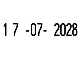 Datumstempel Trodat Printy 4810 cijfers