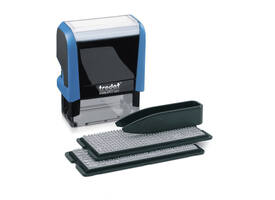 Tekststempel Trodat Printy 4912 Typomatic letterset en pincet