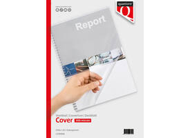 Voorblad Quantore A3 PVC 300 micron transparant 100 stuks