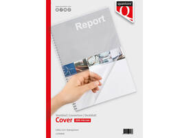 Voorblad Quantore A3 PVC 200 micron transparant 100 stuks