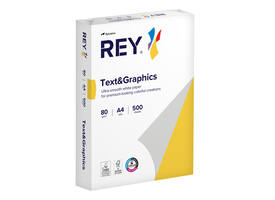 Kopieerpapier Rey Text & Graphics A4 80gr wit 500 vel