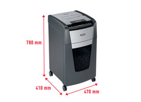 Papiervernietiger Rexel Optimum Auto+ 300X P4 snippers 4x26mm