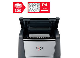 Papiervernietiger Rexel Optimum Auto+ 300X P4 snippers 4x26mm