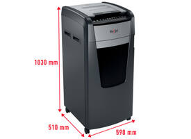 Papiervernietiger Rexel Optimum Auto+ 600X P4 snippers 4x30mm