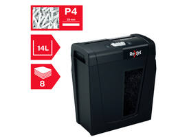 Papiervernietiger Rexel Secure X8 P4 snippers 4x40mm