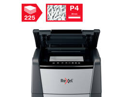 Papiervernietiger Rexel Optimum Auto+ 225X P4 snippers 4x26mm