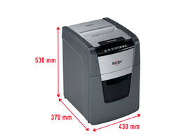 Papiervernietiger Rexel Optimum Auto+ 100M P5 snippers 2x15mm