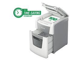 Papiervernietiger Leitz IQ Auto+ Small Office 100 P5 snippers 2x15mm