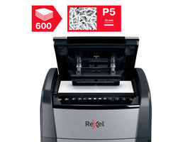 Papiervernietiger Rexel Optimum Auto+ 600M P5 snippers 2x15mm