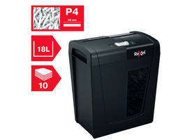 Papiervernietiger Rexel Secure X10 P4 snippers 4x40mm