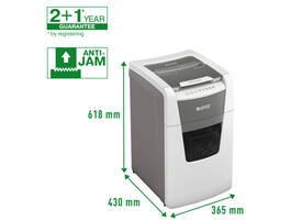 Papiervernietiger Leitz IQ Auto+ Office 150 P5 snippers 2x15mm