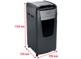 Papiervernietiger Rexel Optimum Auto+ 750X P4 snippers 4x30mm