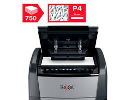 Papiervernietiger Rexel Optimum Auto+ 750X P4 snippers 4x30mm