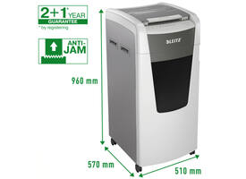 Papiervernietiger Leitz IQ Auto+ Pro 600 P4 snippers 4x28mm