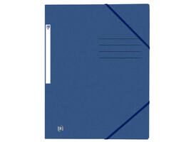 Elastomap Oxford Top File+ A4 donkerblauw