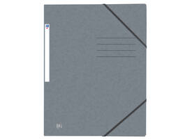 Elastomap Oxford Top File+ A4 grijs