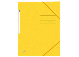 Elastomap Oxford Top File+ A4 geel