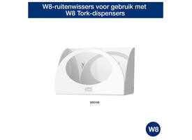 Reinigingsdoek Tork W8 Premium 1-laags 40 vel blauw 194450
