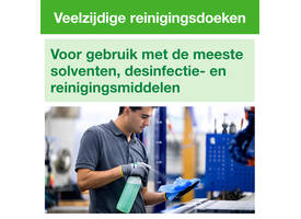 Reinigingsdoek Tork W8 Premium 1-laags 40 vel blauw 194450