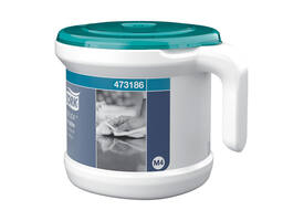 Reinigingsdoekdispenser Tork M4 Reflex Performance dispenserdoos startpakket wit 473186