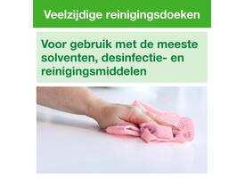 Reinigingsdoek Tork W8 Premium 1-laags 40 vel rood 194750