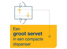 Servet Tork N14 Xpressnap Fit Advanced multifold 2-laags 213x165mm 720 vel naturel 12830