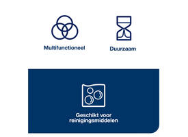 Reinigingsdoek Tork W8 Premium 1-laags 40 vel geel 194650
