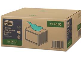 Reinigingsdoek Tork W8 Premium 1-laags 40 vel groen 194550