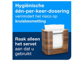 Servetdispenser Tork N4 Xpressnap Signature line walnoot 273002