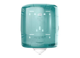 Handdoekroldispenser Tork M4 Performance Reflex turquoize 473180