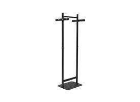 Garderoberek MAUL Salsa staand 172x52x40cm 40kg, 8 haken zwart RAL9004