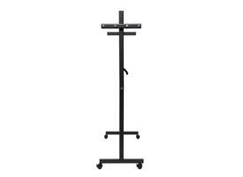 Garderoberek MAUL Samba mobiel 115X172X51cm 40kg, 10 haken zwart RAL9004