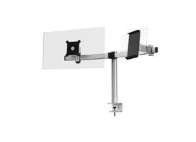 Monitorarm Durable met klem voor 1 scherm en 1 tablet