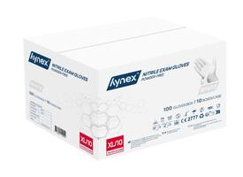 Handschoen Hynex nitril XL wit 3.5g 100 stuks