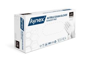 Handschoen Hynex nitril L wit 3.5g 100 stuks