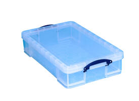 Opbergbox Really Useful 33 liter 710x440x165mm transparant wit