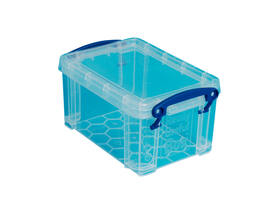 Opbergbox Really Useful 0.7 liter 155x100x80mm transparant wit
