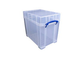Opbergbox Really Useful 19 liter 395x255x330mm transparant wit