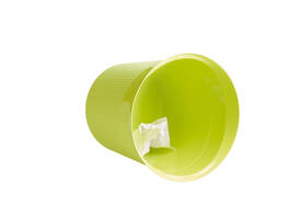 Papierbak Han Re-LOOP 13 liter rond limoen