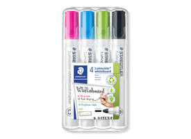 Whiteboardmarker Staedtler Lumocolor 351 set à 4 stuks fun assorti