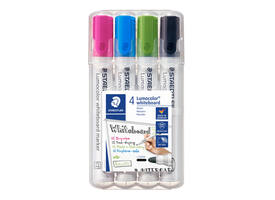 Whiteboardmarker Staedtler Lumocolor 351 set à 4 stuks fun assorti