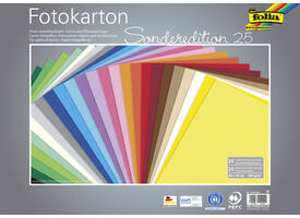 Fotokarton Folia 300gr 50x70cm 25vel assorti