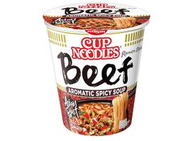 Noodles Nissin 5 spices beef cup