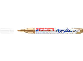 Acrylmarker edding e-5300 fijn rijkgoud