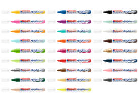 Acrylmarker edding e-5100 medium verkeerswit